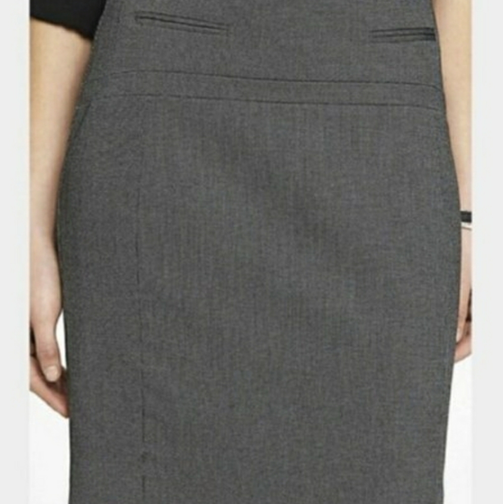 Express Charcoal Pencil skirt 2